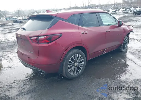 2020 Chevrolet Blazer Awd Premier from USA, damaged, VIN 3GNKBLRS3LS538849